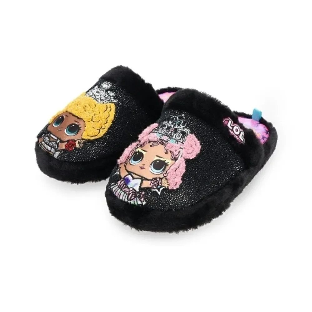 Big Girl LoL Surprise! Graphic Comfy Lounge Slippers Shoes Size 4/5